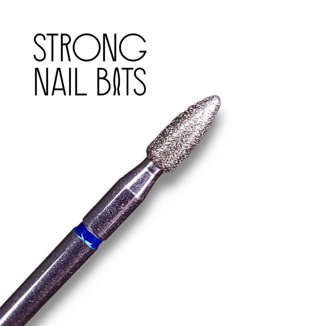 Фреза алмазна Strong nail bits PREMIUM куля синя, 0,25 см