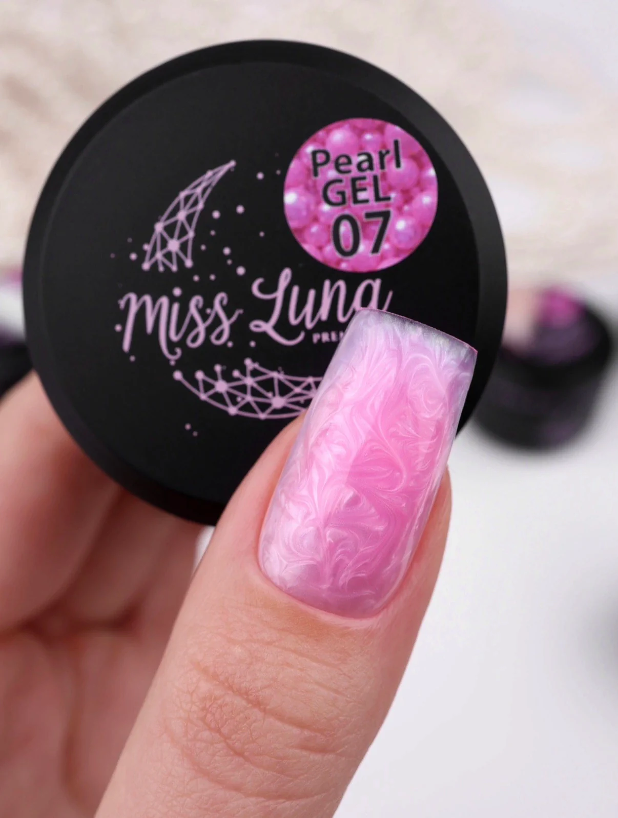 Pearl gel, Miss Luna Premium №07, 15 мл