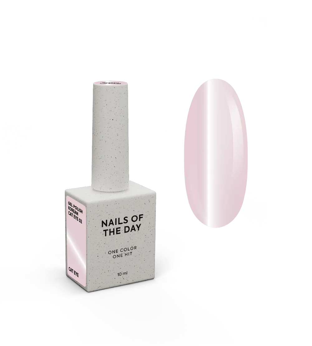 Гель-лак NAILSOFTHEDAY Korean cat eye №02, 10 мл