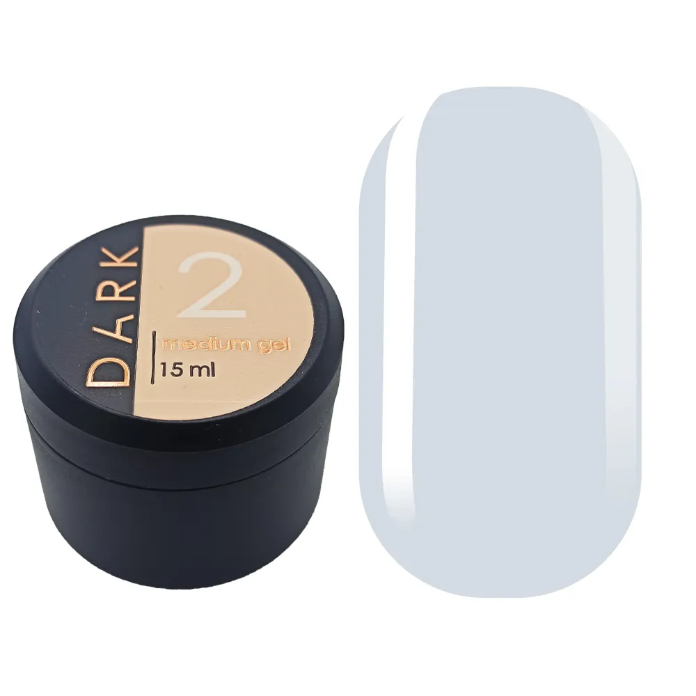 DARK Medium Gel №2, 15 мл, без кисти