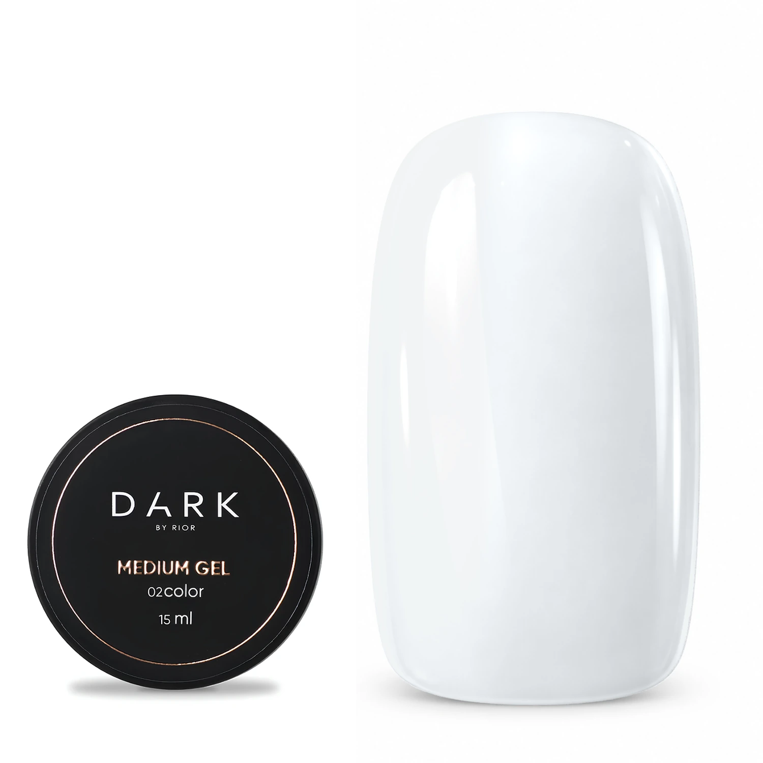 DARK Medium Gel №2, 15 мл, без кисти