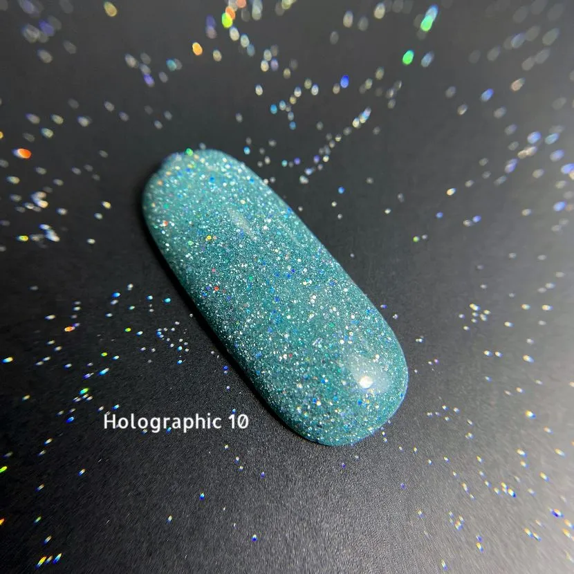 Гель-лак GÉMELY ex GA&MA Holographic №10, 10 мл