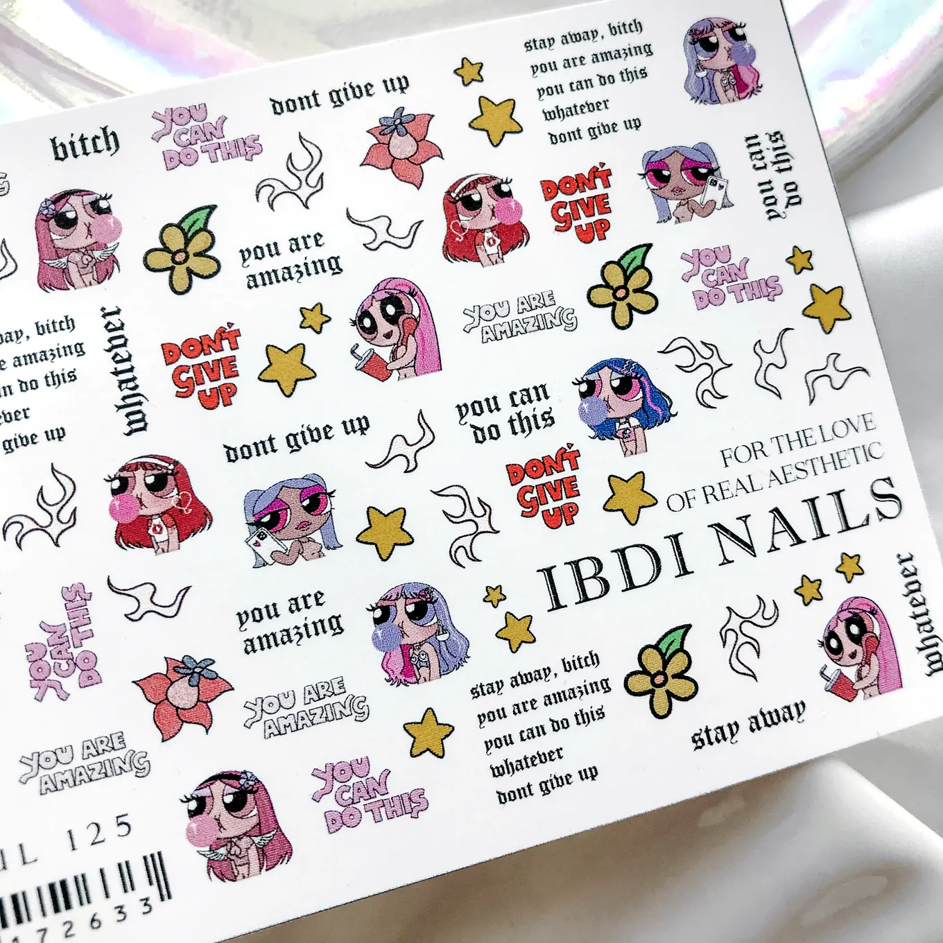 Слайдер-дизайн IBDI NAILS COLORFUL №125