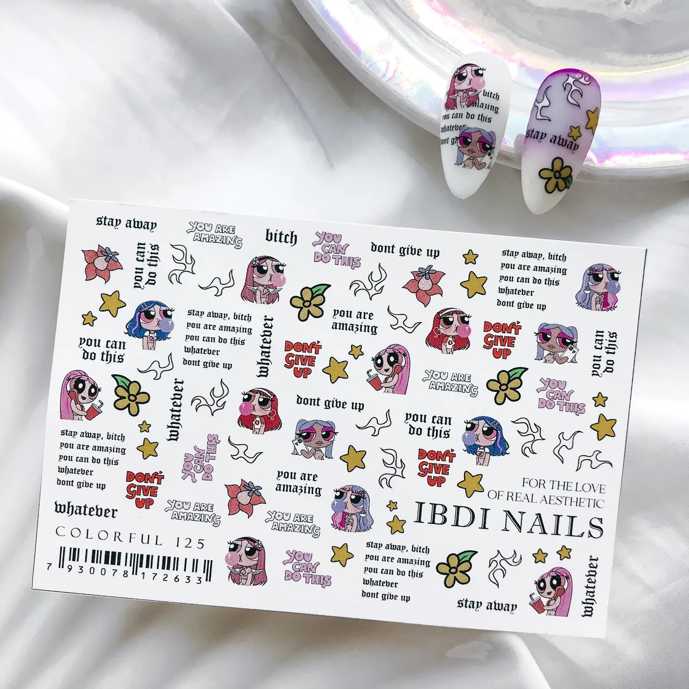 Слайдер-дизайн IBDI NAILS COLORFUL №125