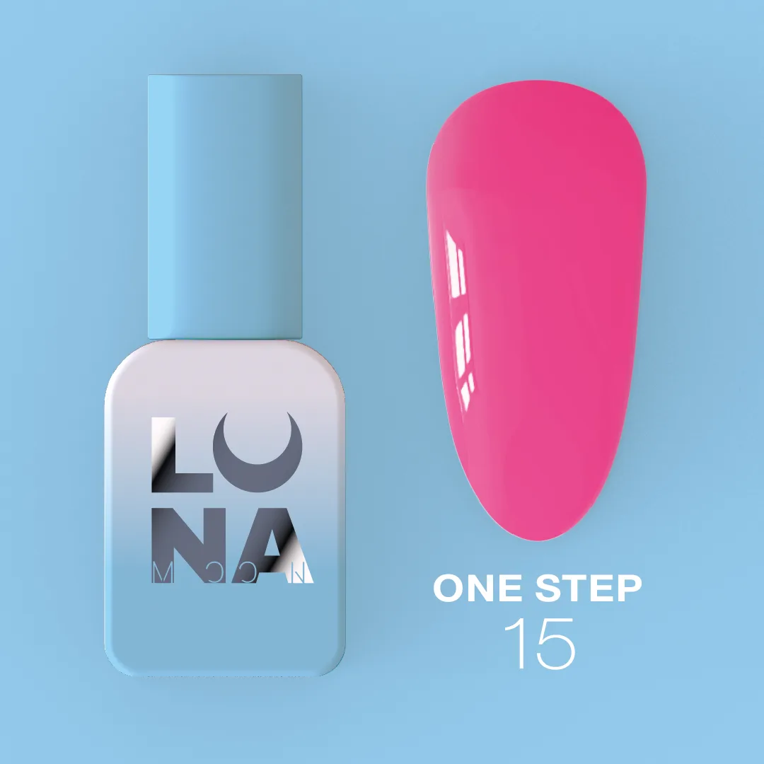 Однофазный гель-лак Luna One Step, №15, 8 мл