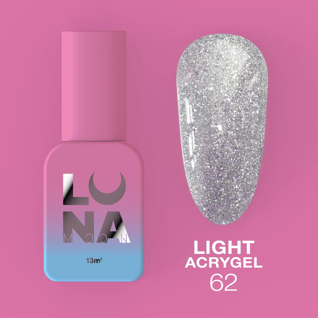 Акрил-гель LUNA Light Acrygel №62, 13 мл