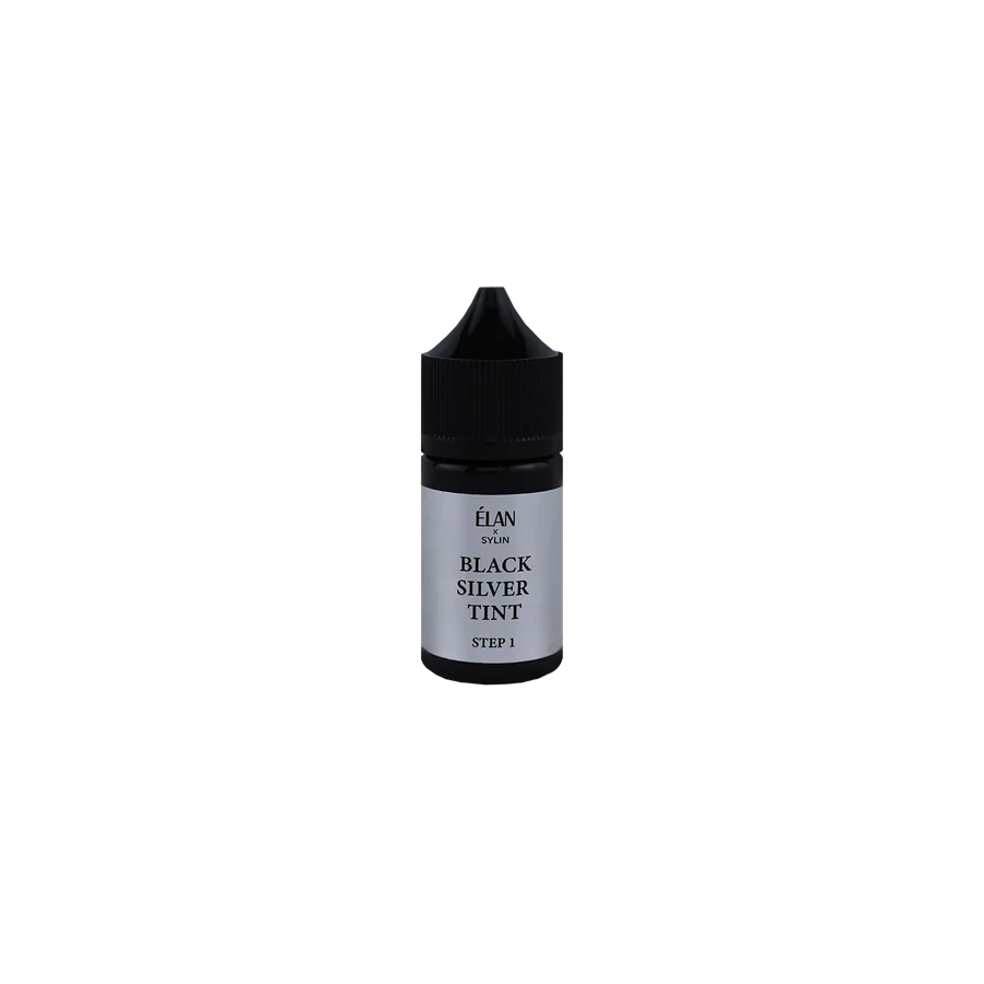 Система окрашивания ресниц с инкапсулированным серебром ELAN «BLACK SILVER TINT» Состав 1