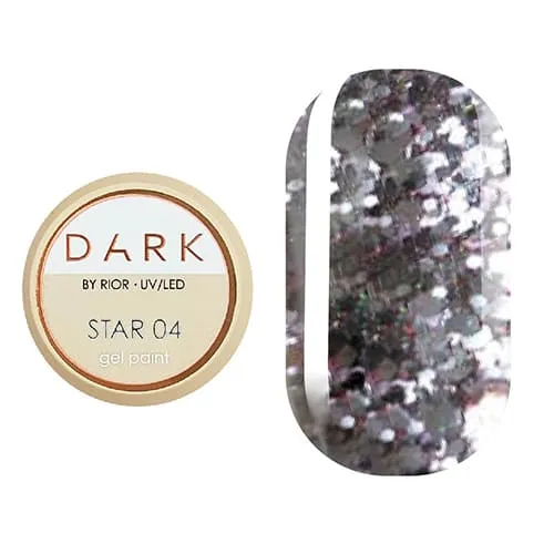Гель-лак DARK Star №04, 5 гр