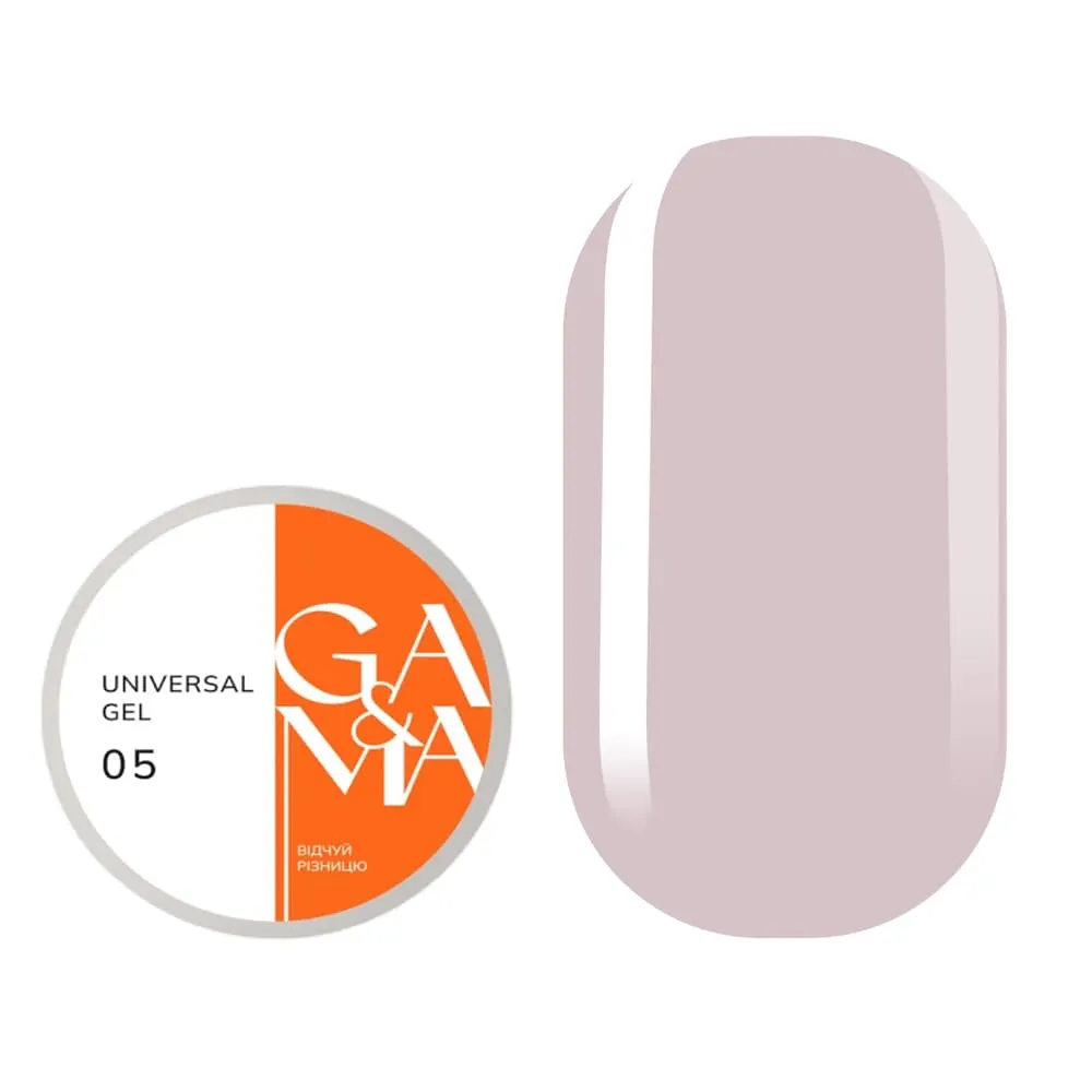 Рідкий гель GÉMELY ex GA&MA Universal gel №5, 15 мл