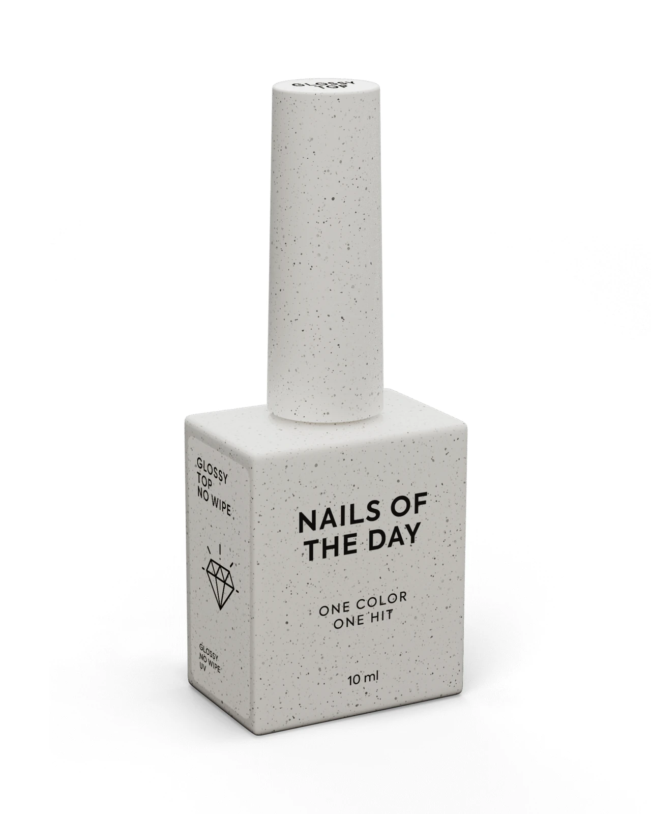 Top NAILSOFTHEDAY Glossy no wipe, 10 мл
