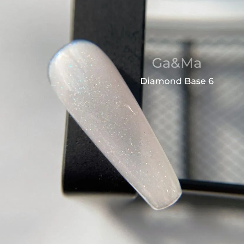 База GÉMELY ex GA&MA Diamond №6 з шимером, 15 мл