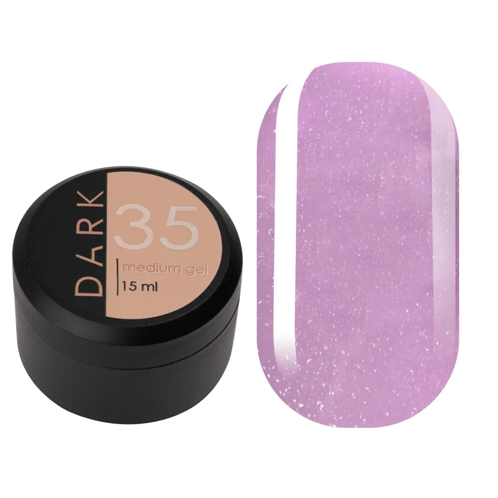 DARK Medium Gel №35, 15 мл, без пензлика