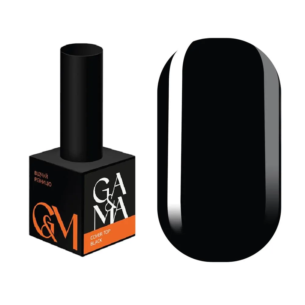 Топ камуфлюючий GÉMELY ex GA&MA, Black Cover top, 10 мл