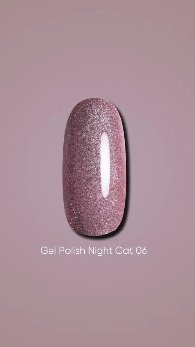 Гель-лак DARK Night Cat 06, 6 мл