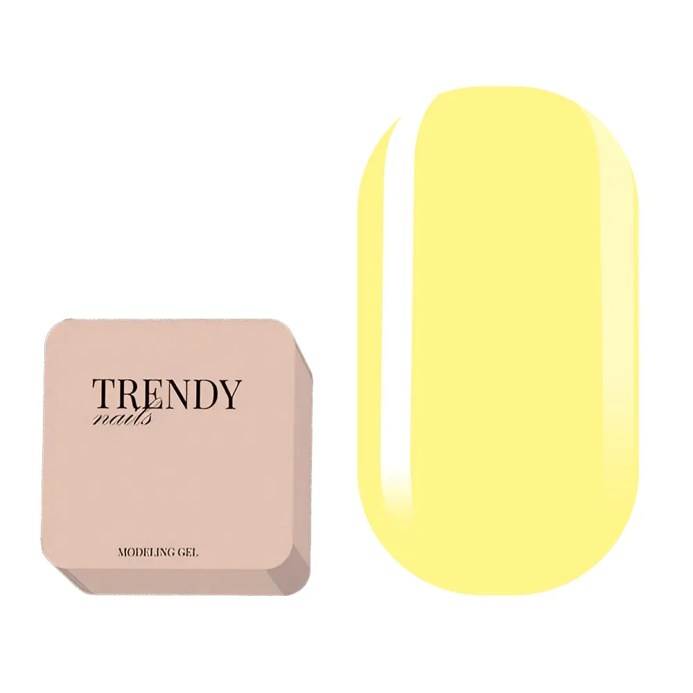 Trendy Nails Modeling Gel Lemon, 15 мл
