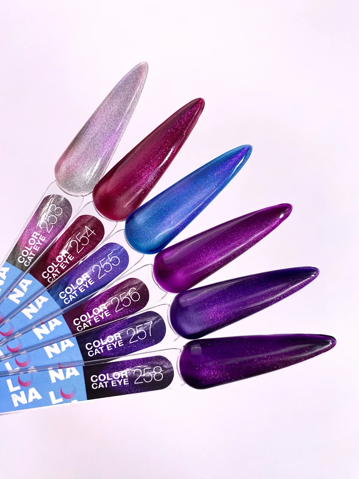 Гель-лак LUNA Color Cat Eye №258, 13ml