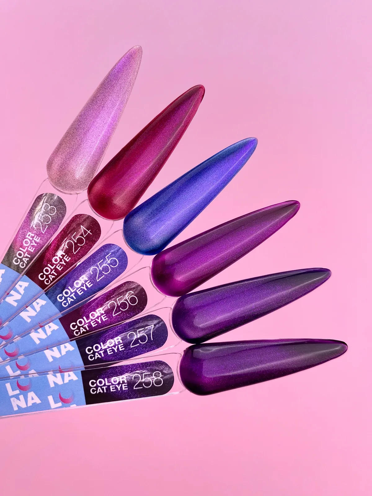 Гель-лак LUNA Color Cat Eye №258, 13ml