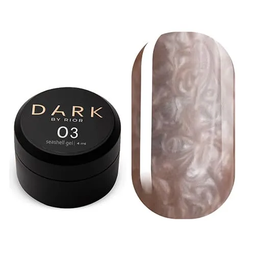 Dark Seashell Gel 03, 4 мл