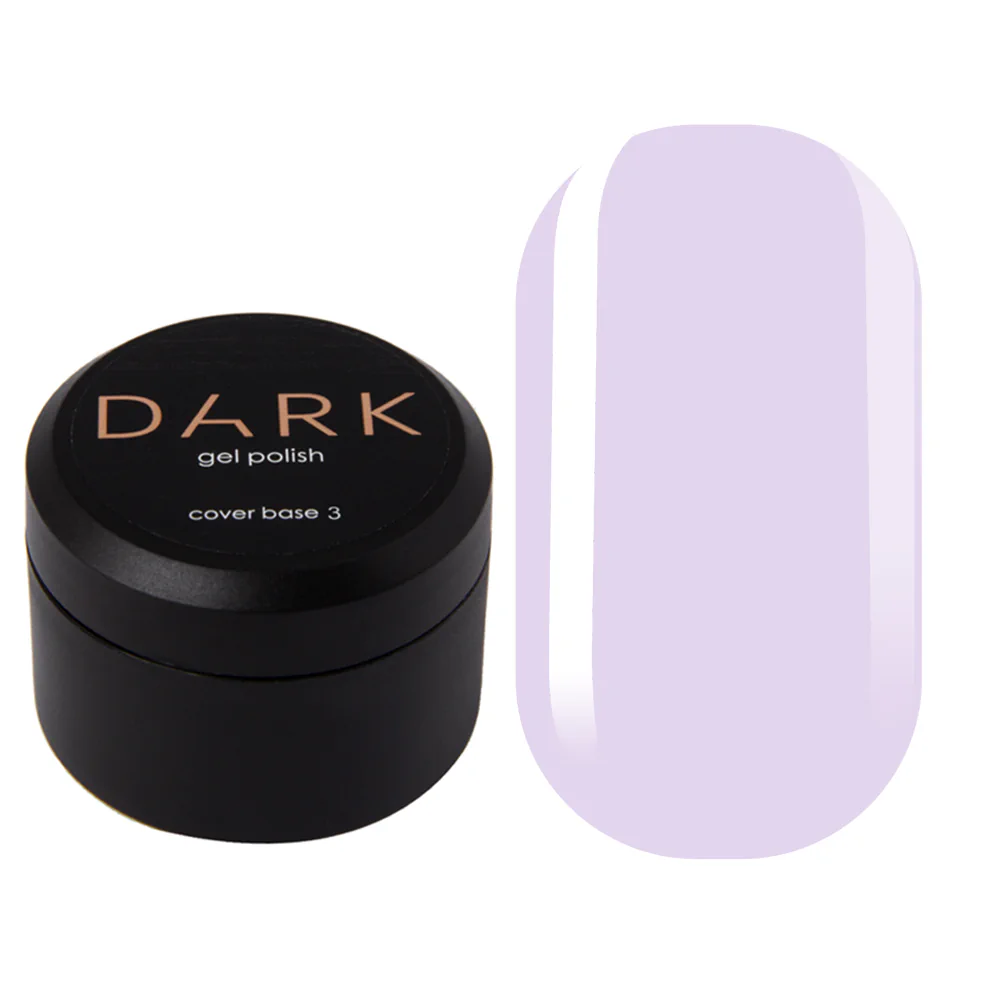 Базове покриття DARK №9 (біло-фіолетовий), 30 мл, без кисті