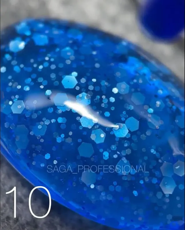 Гель-лак Saga Professional Marmalade №10, 9 мл