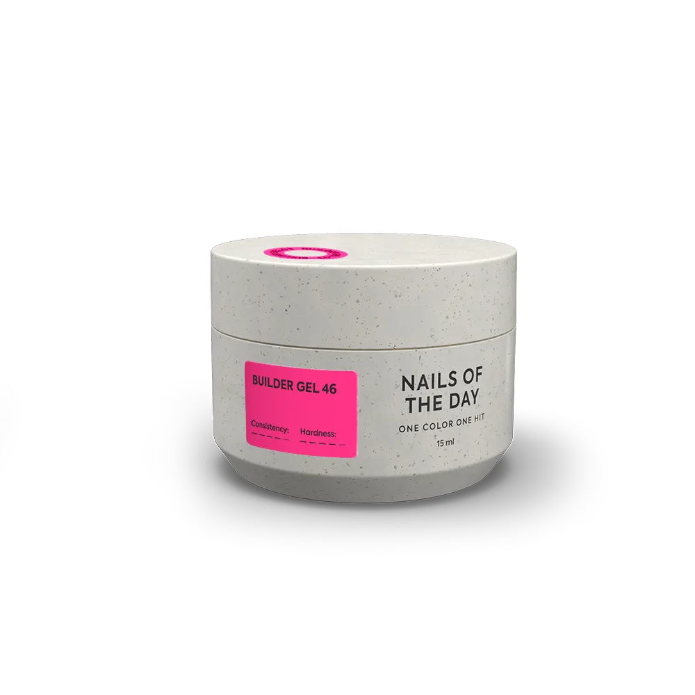 гель NAILSOFTHEDAY  Builder gel 46,  15 мл