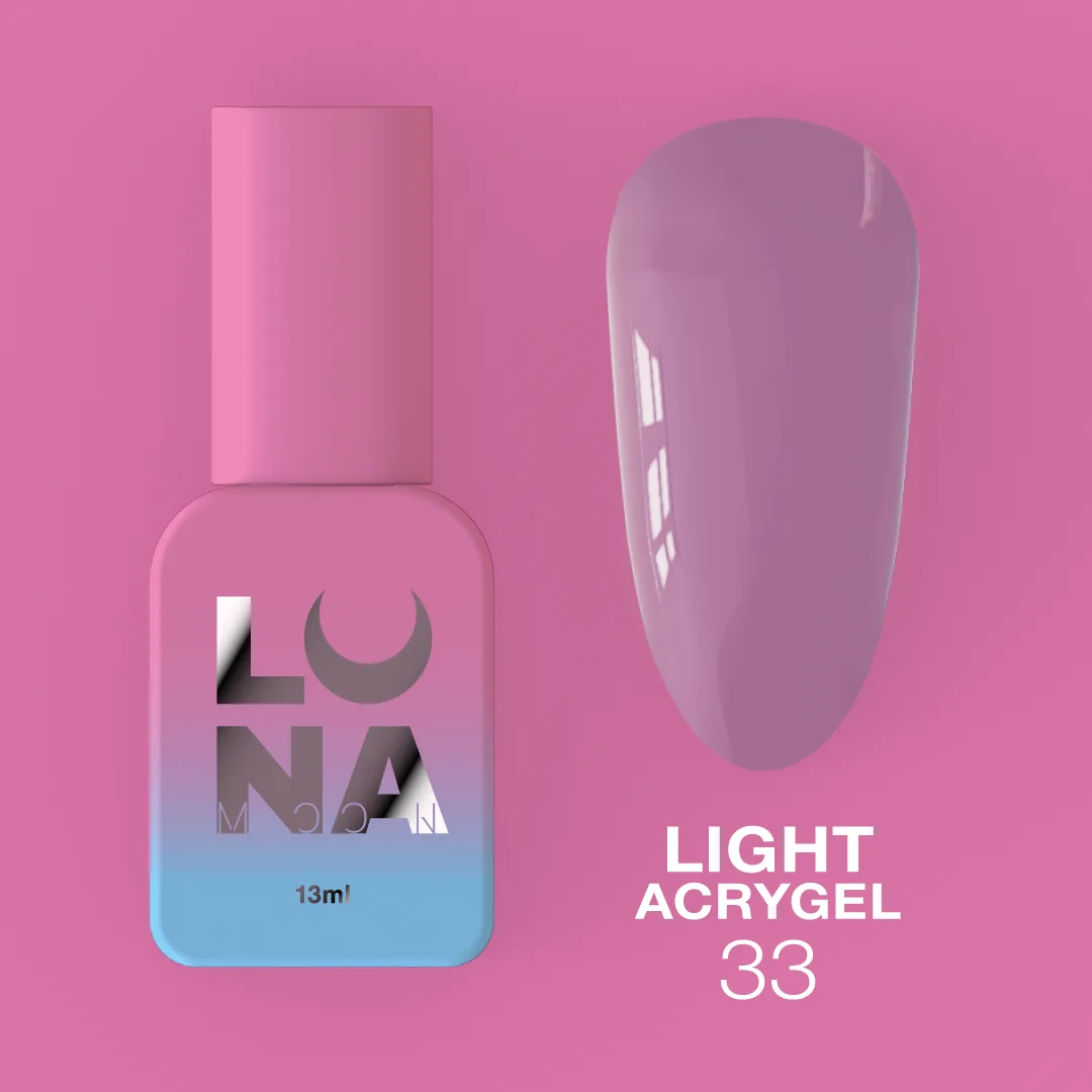 Акрил-гель LUNA Light Acrygel №33, 13 мл