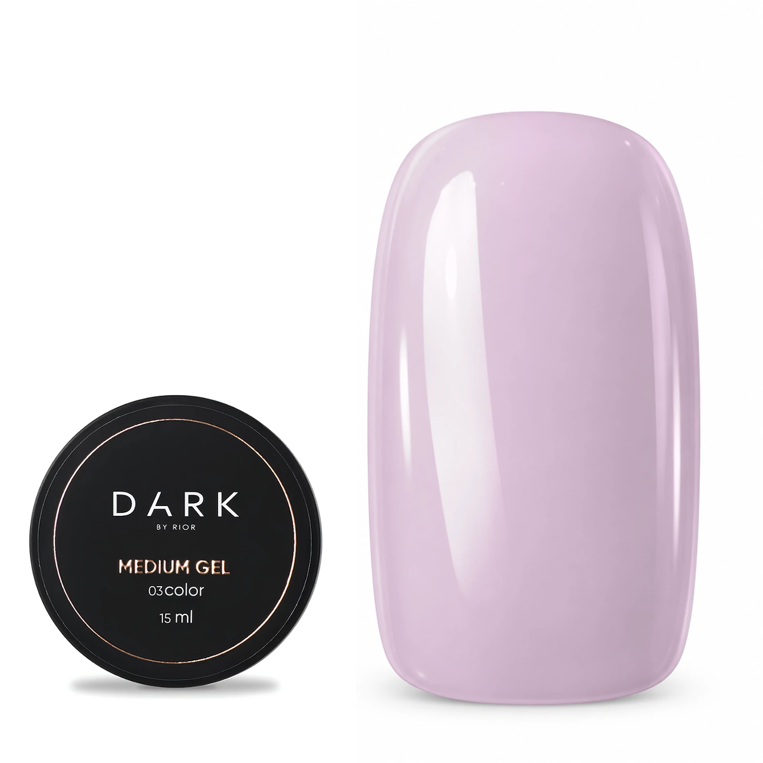 DARK Medium Gel №3, 15 мл, без пензля