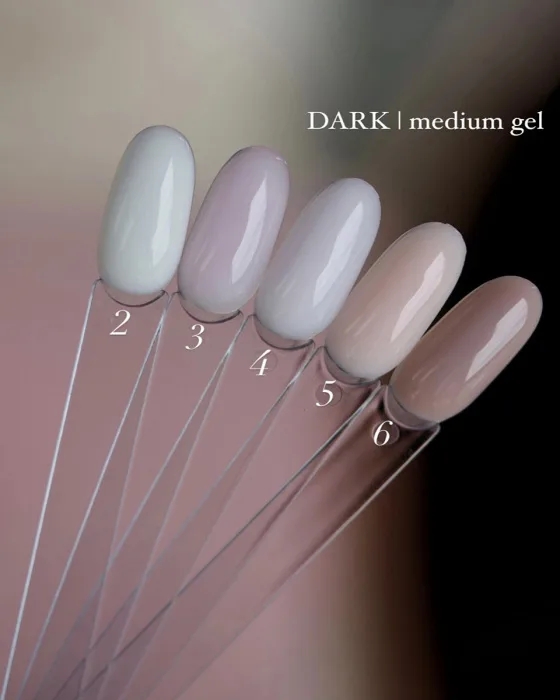 DARK Medium Gel №3, 15 мл, без пензлика