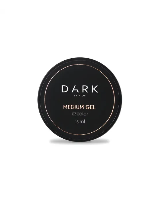 DARK Medium Gel №3, 15 мл, без пензлика