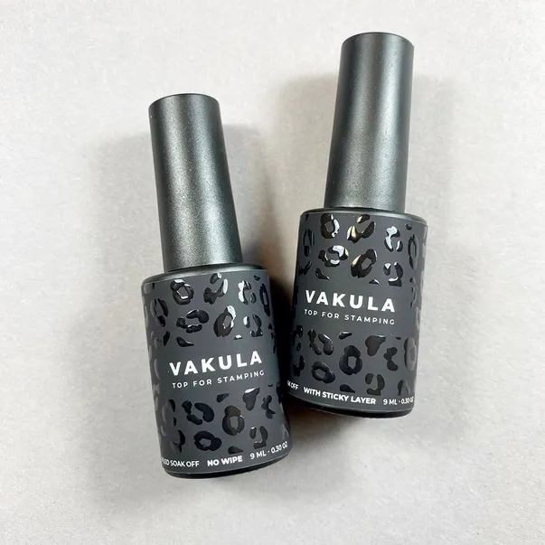 Топ для стемпинга VAKULA без липкого слоя, 9 мл