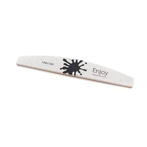 Пилочка для ногтей Enjoy 100/180 (ZF303), месяц