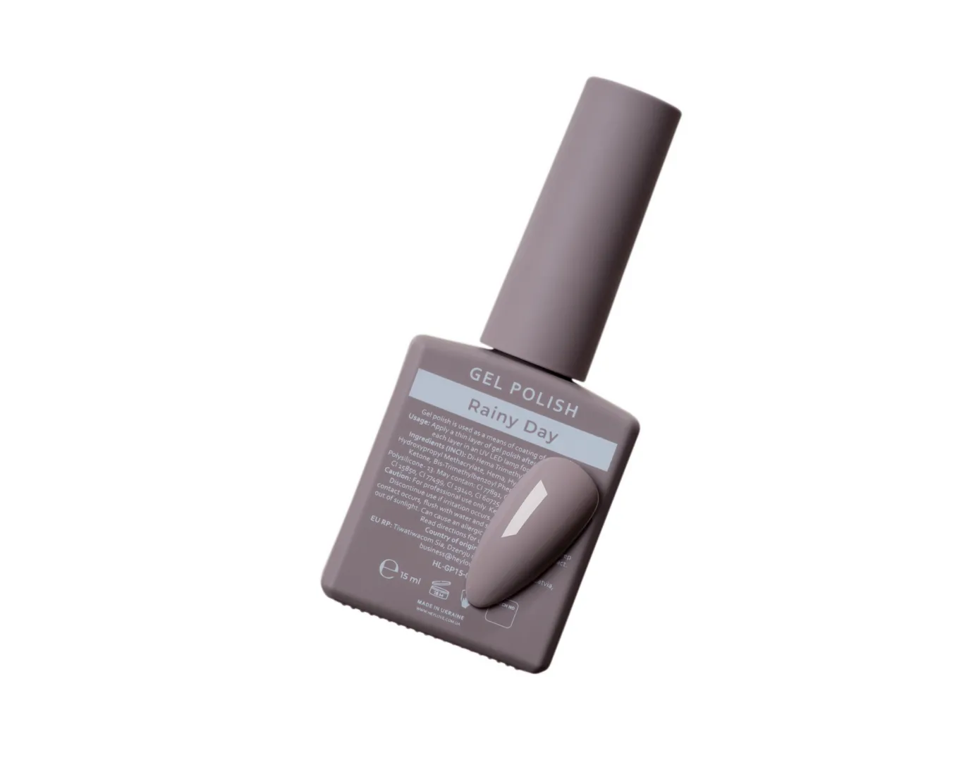 Гель-лак HEYLOVE gel polish, Rainy day, 15 мл