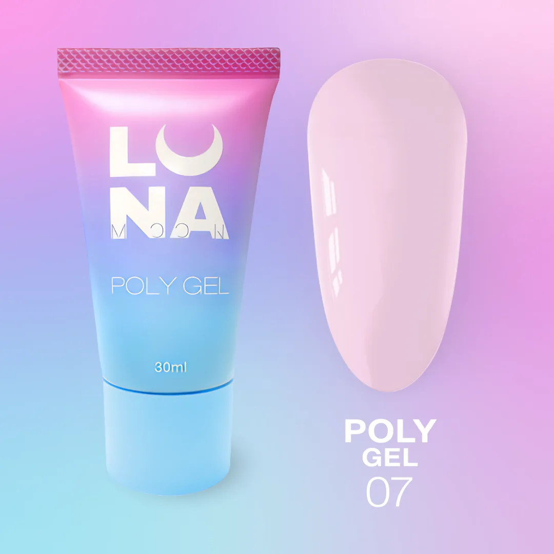 Полігель для нарощування LUNA Poly Gel №07, 30 мл