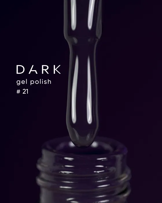 Гель-лак Dark gel polish №21, 10 мл