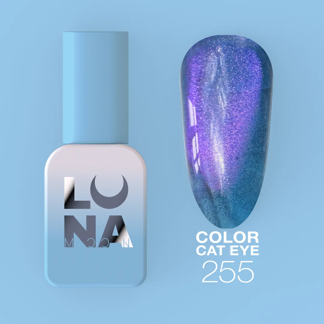 Гель-лак LUNA Color Cat Eye №255, 13ml