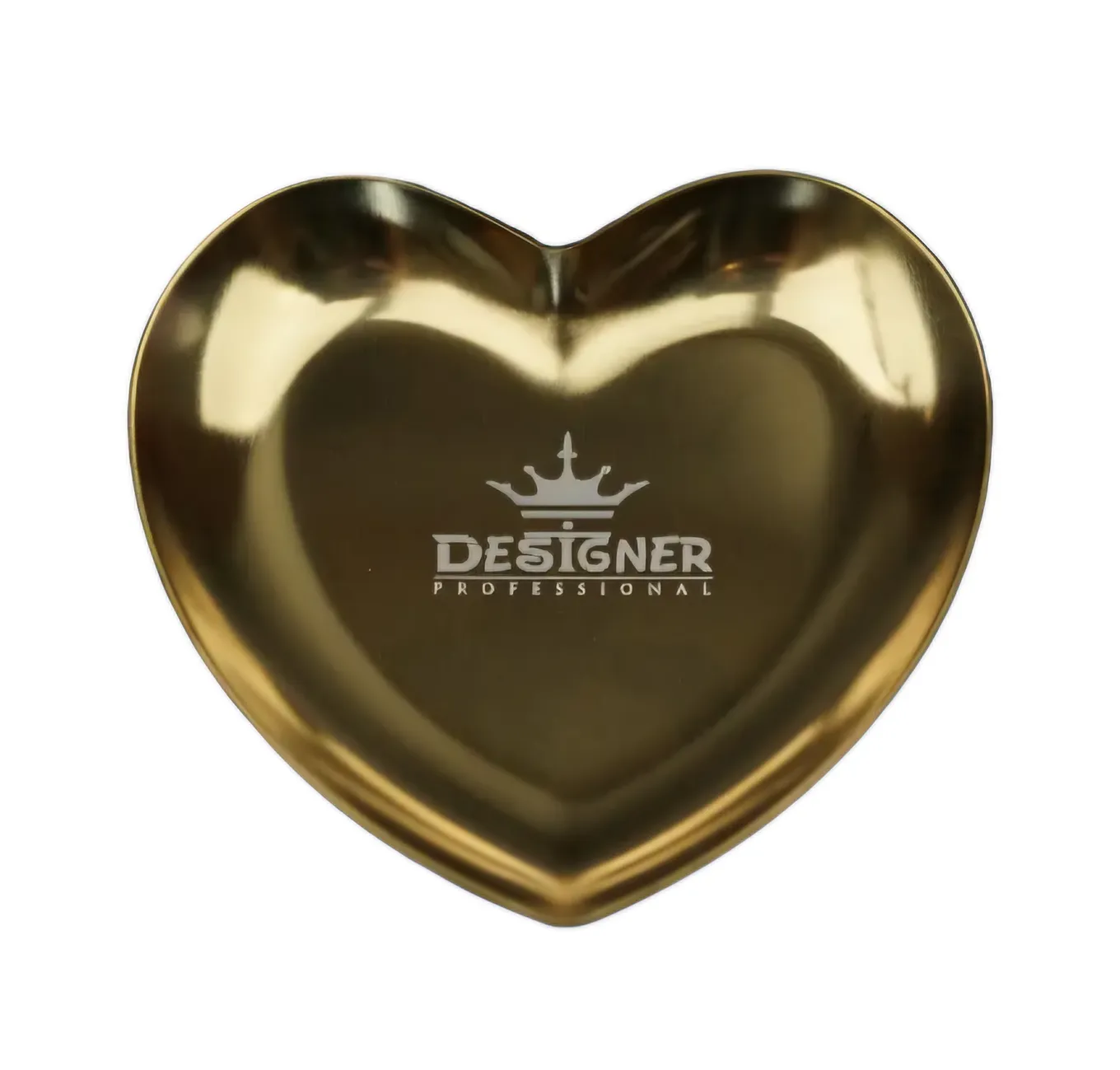 Металева підставка для фрез Designer, серце, золото