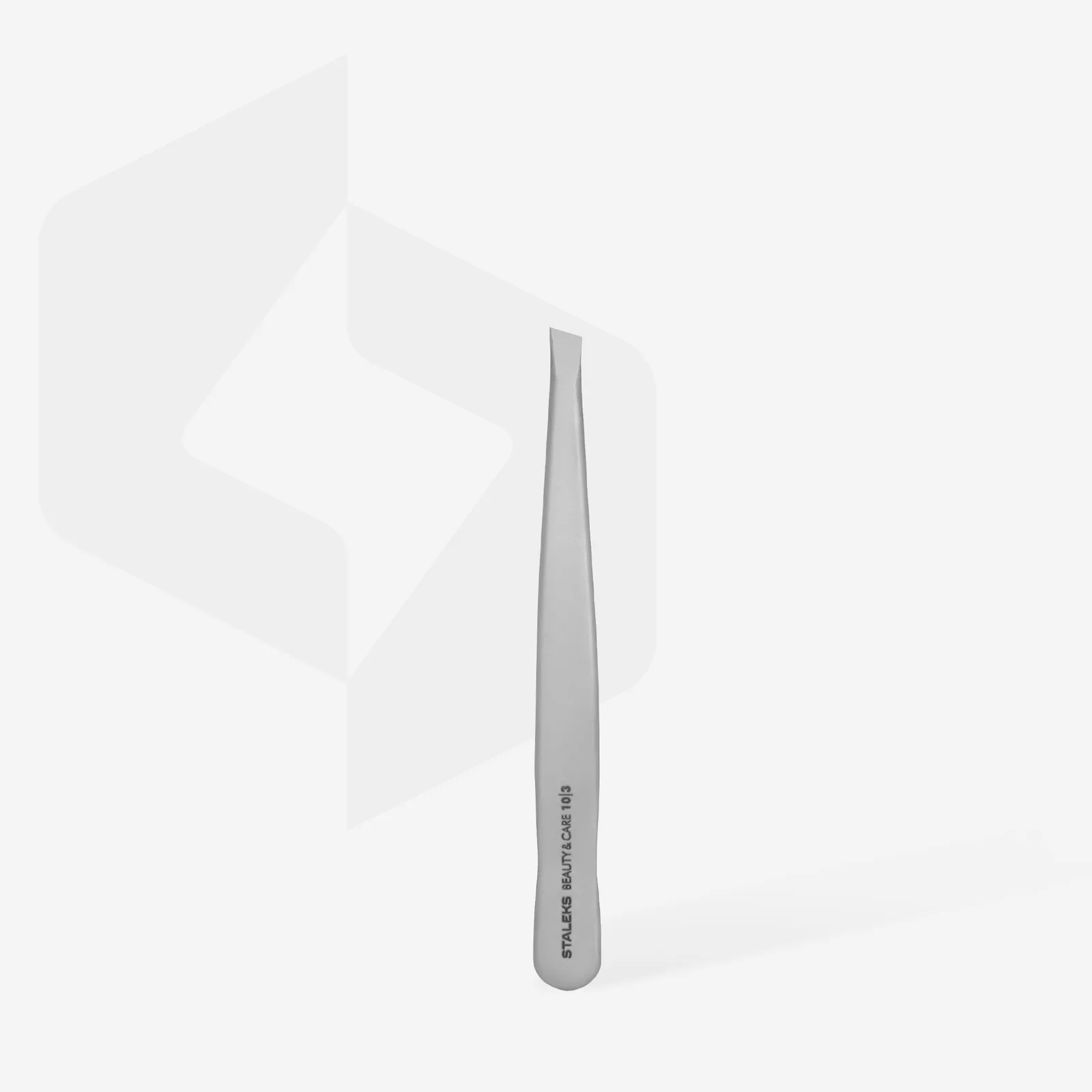 Пінцет для брів Staleks Beauty & Care 10 TYPE 3, (TBC-10/3)