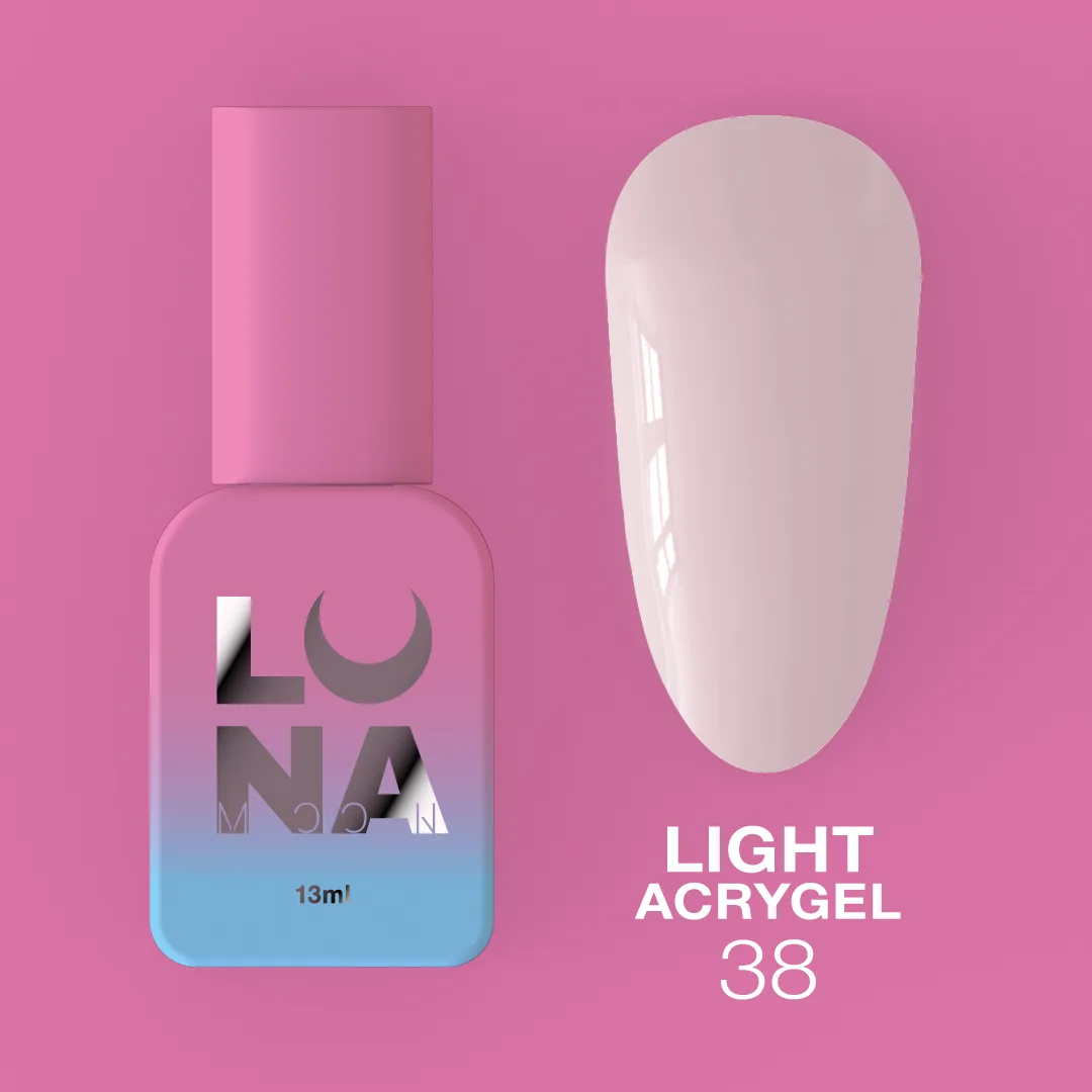 Акрил-гель LUNA Light Acrygel №38, 13 мл