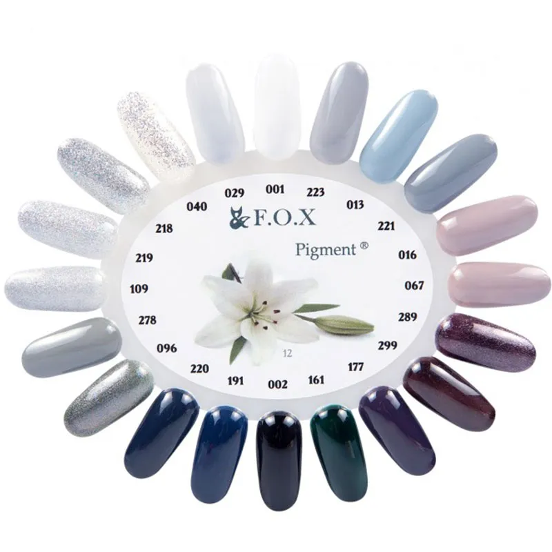 F.O.X gel-polish gold Pigment 278, 6 ml