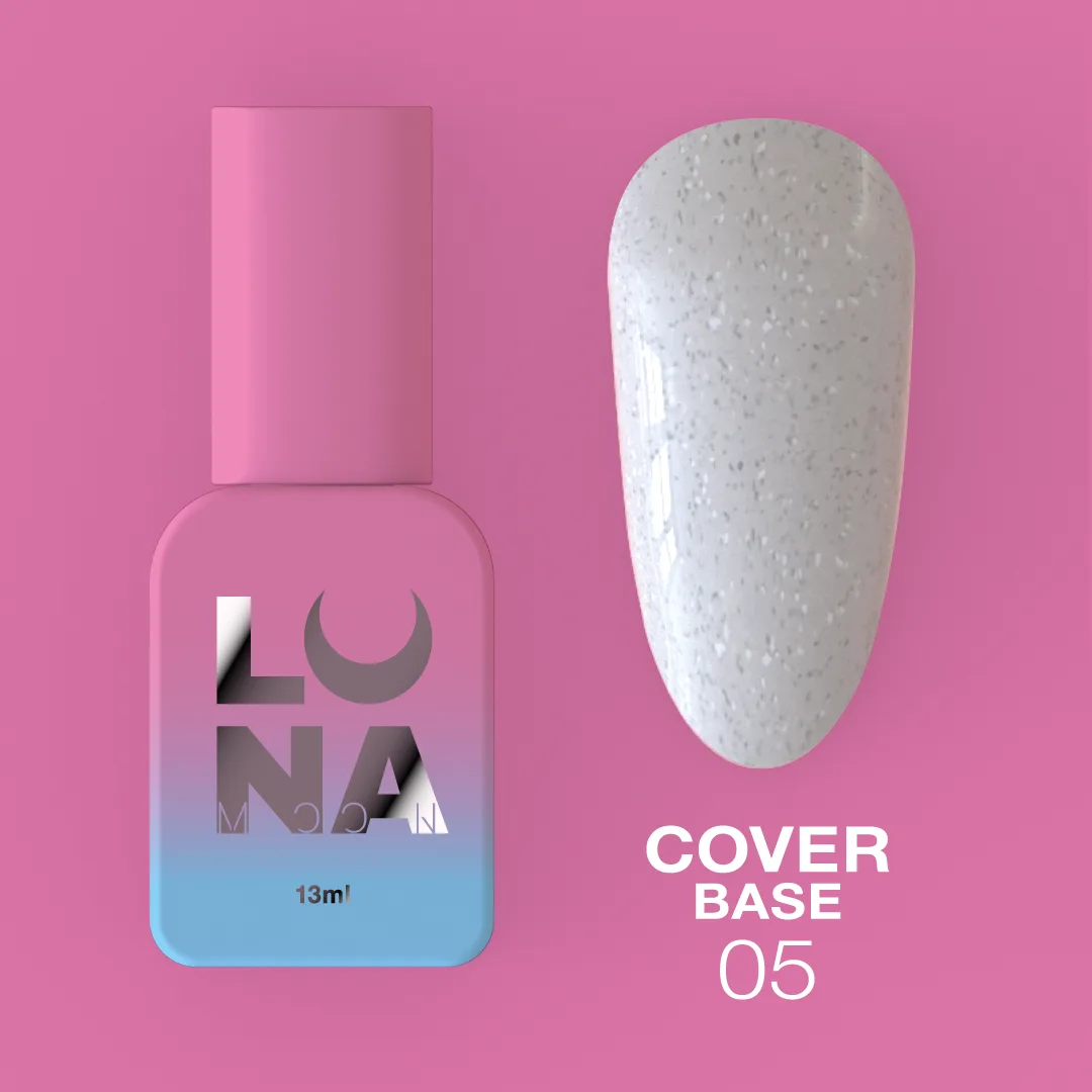 LUNA Cover Base №5 (молочная с шиммером), 13 мл