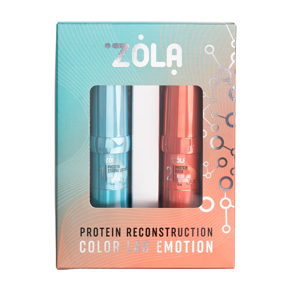 Набор для ламинирования ZOLA Color Lab Emotion Brow&Lash Protein Reconstruction System