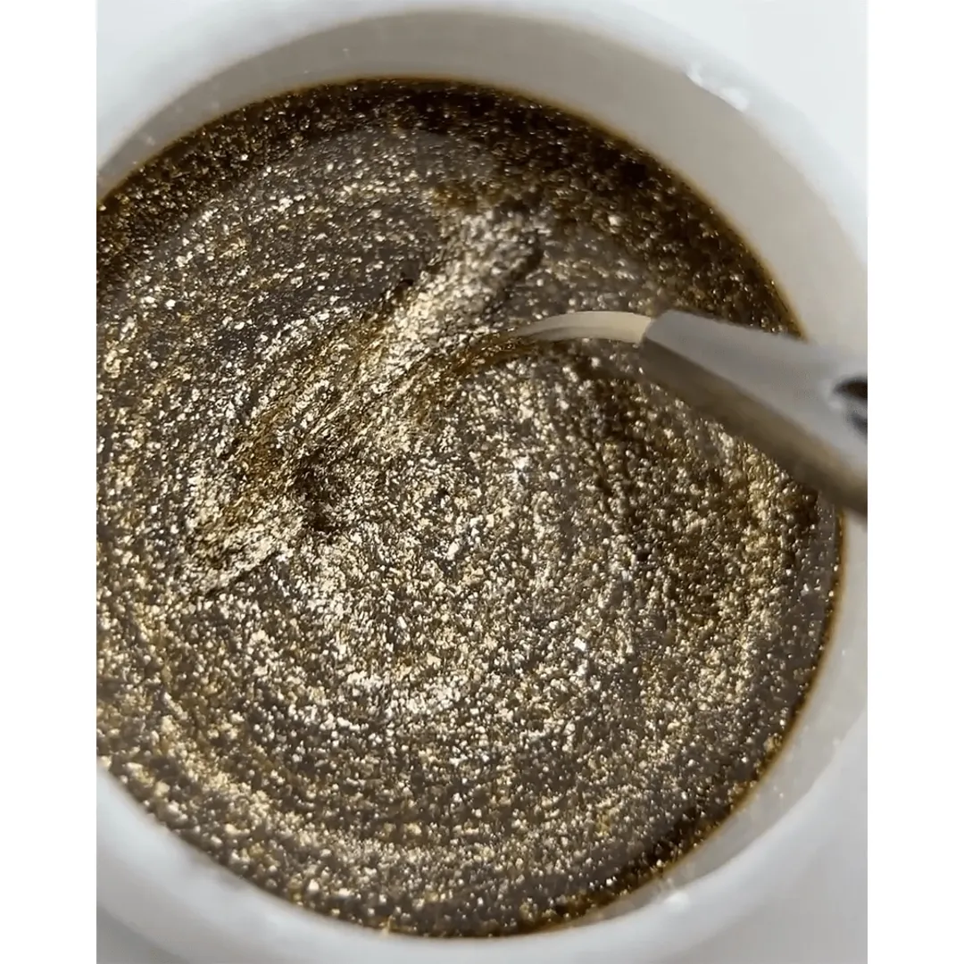Гель-краска HEYLOVE Solid platinum gel Gold, 5 г