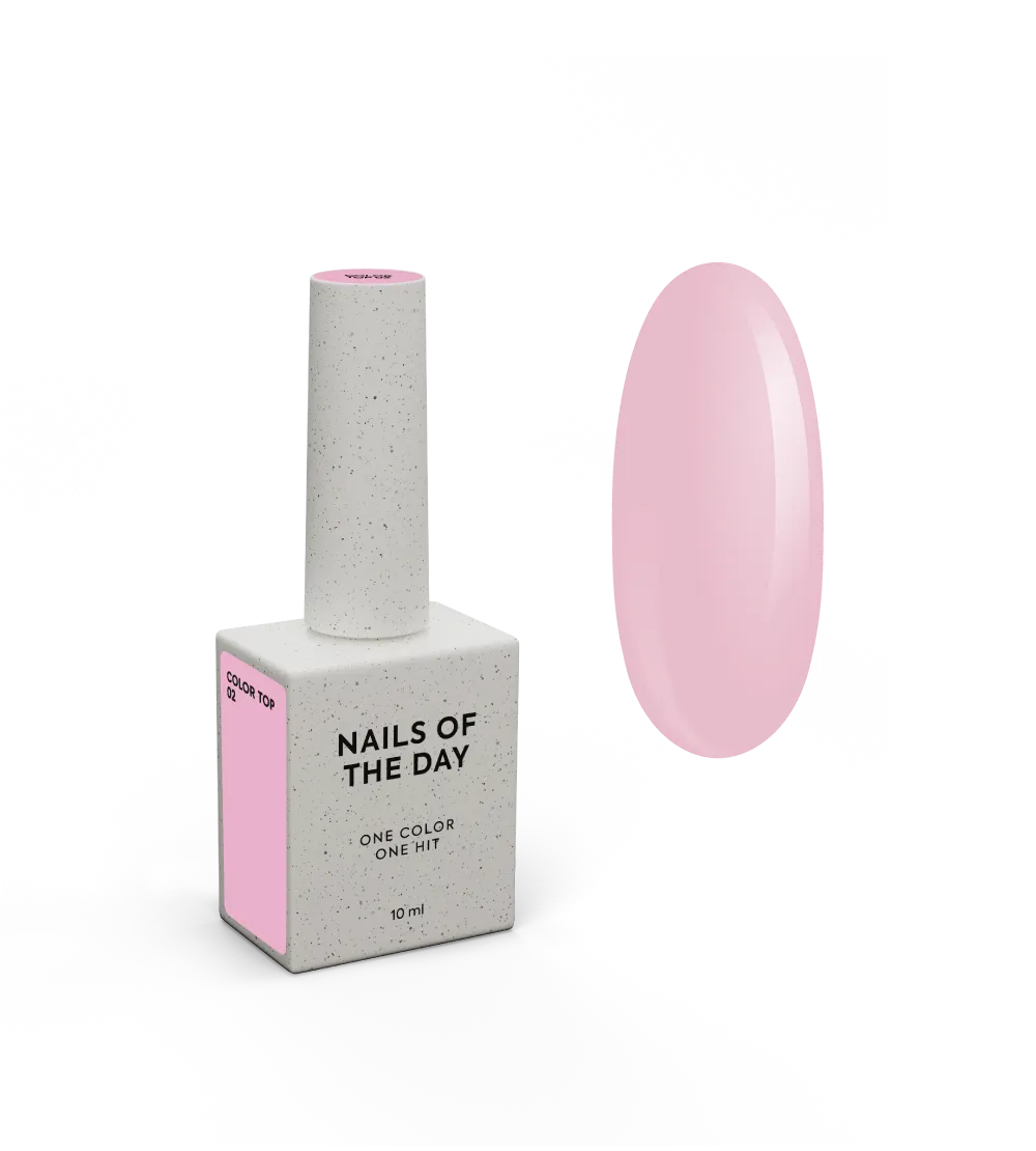 Top NAILSOFTHEDAY Color №02, 10 мл