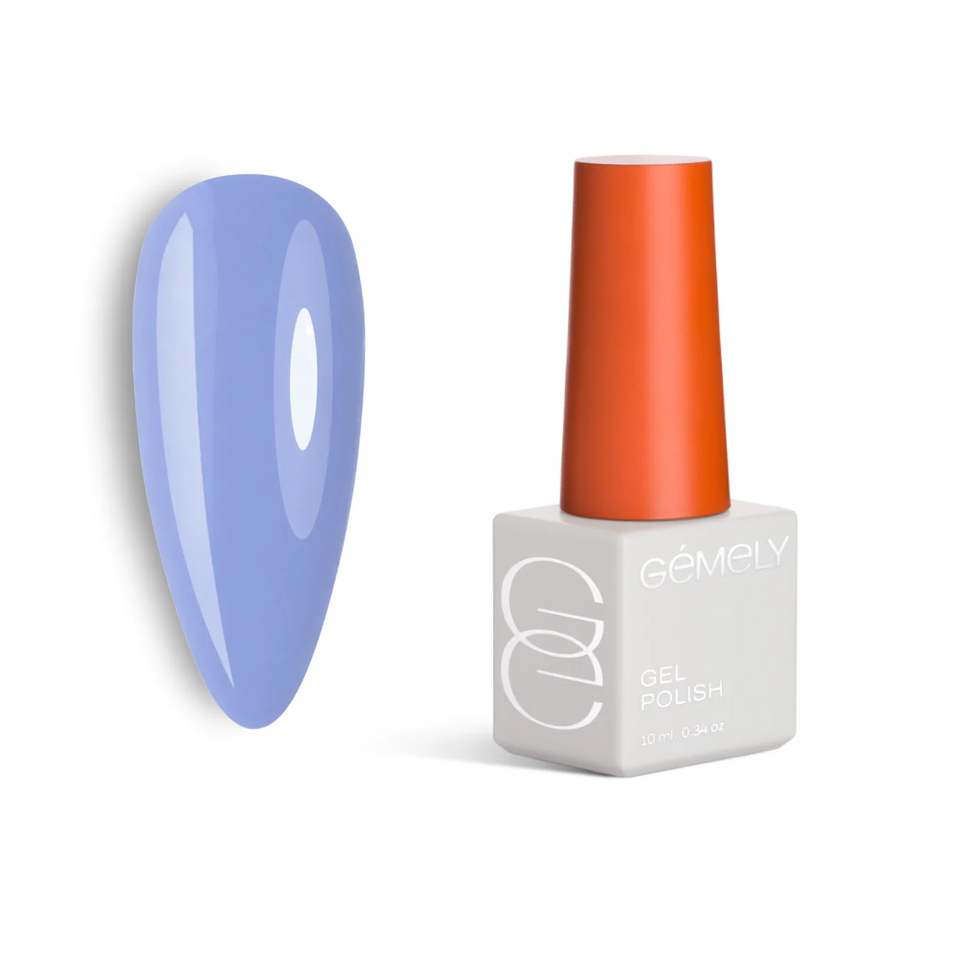 Гель-лак GÉMELY ex GA&MA Max Color №35, 10 мл