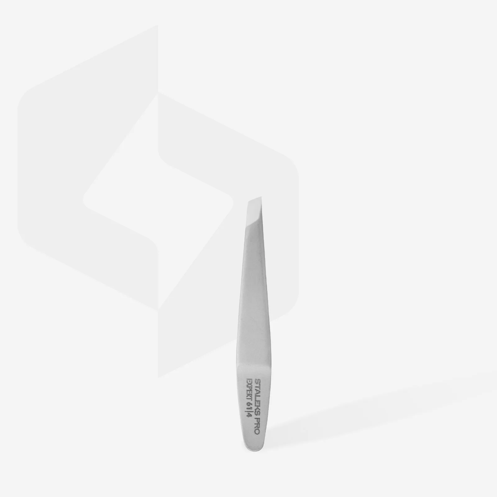 Пинцет для бровей Staleks Expert 61 TYPE 4 (TE-61/4)