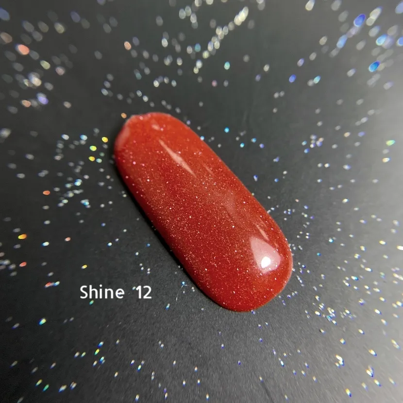 Гель-лак GÉMELY ex GA&MA Shine №12 светоотражающий, 10 мл
