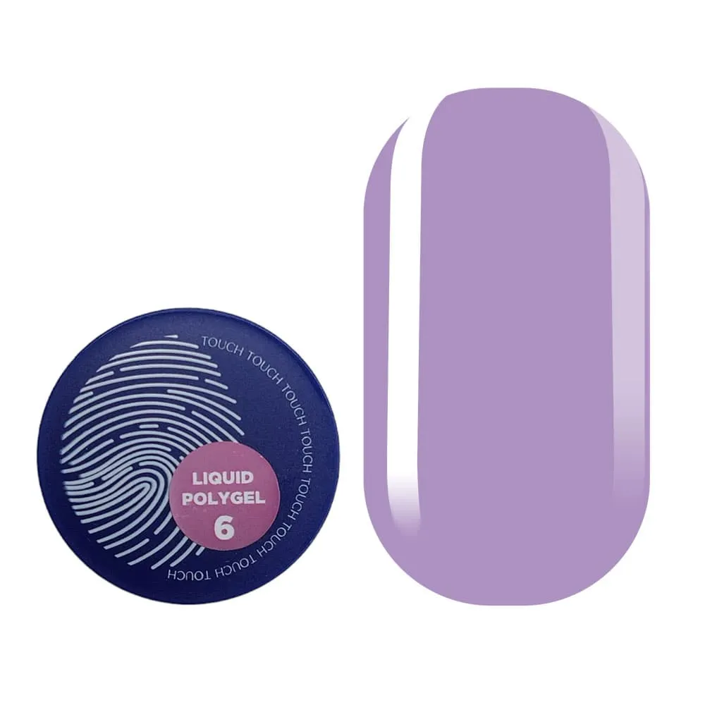 Полігель Touch liquid polygel №6, 15 мл