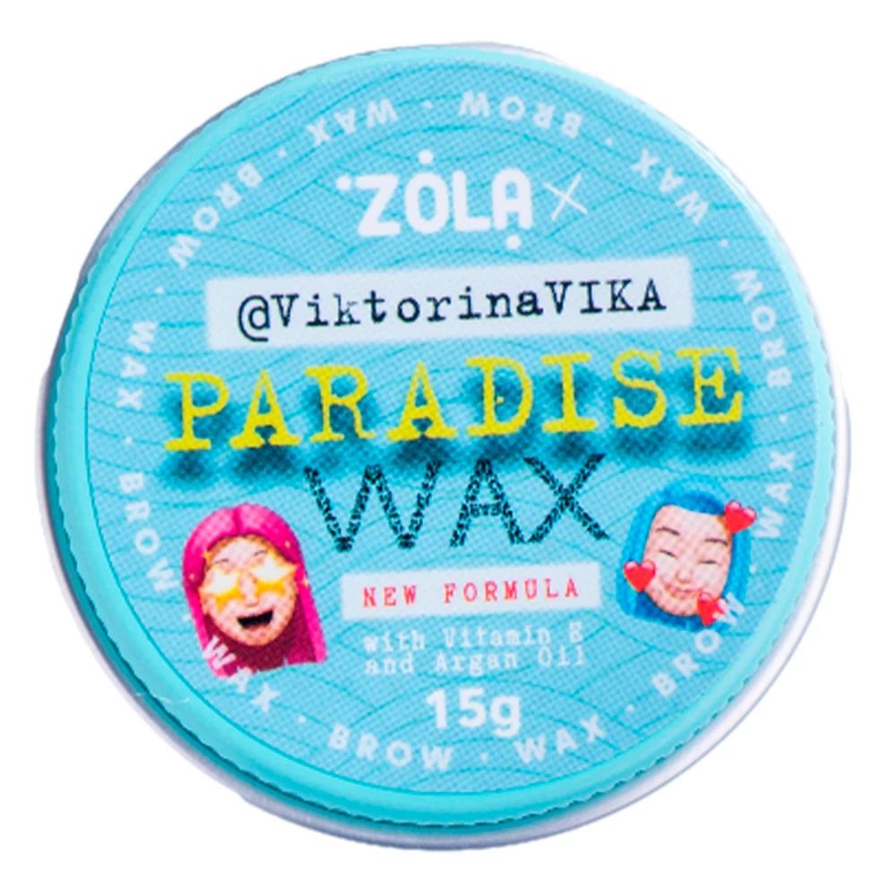 Віск для брів ZOLA Paradise Wax, 15 гр