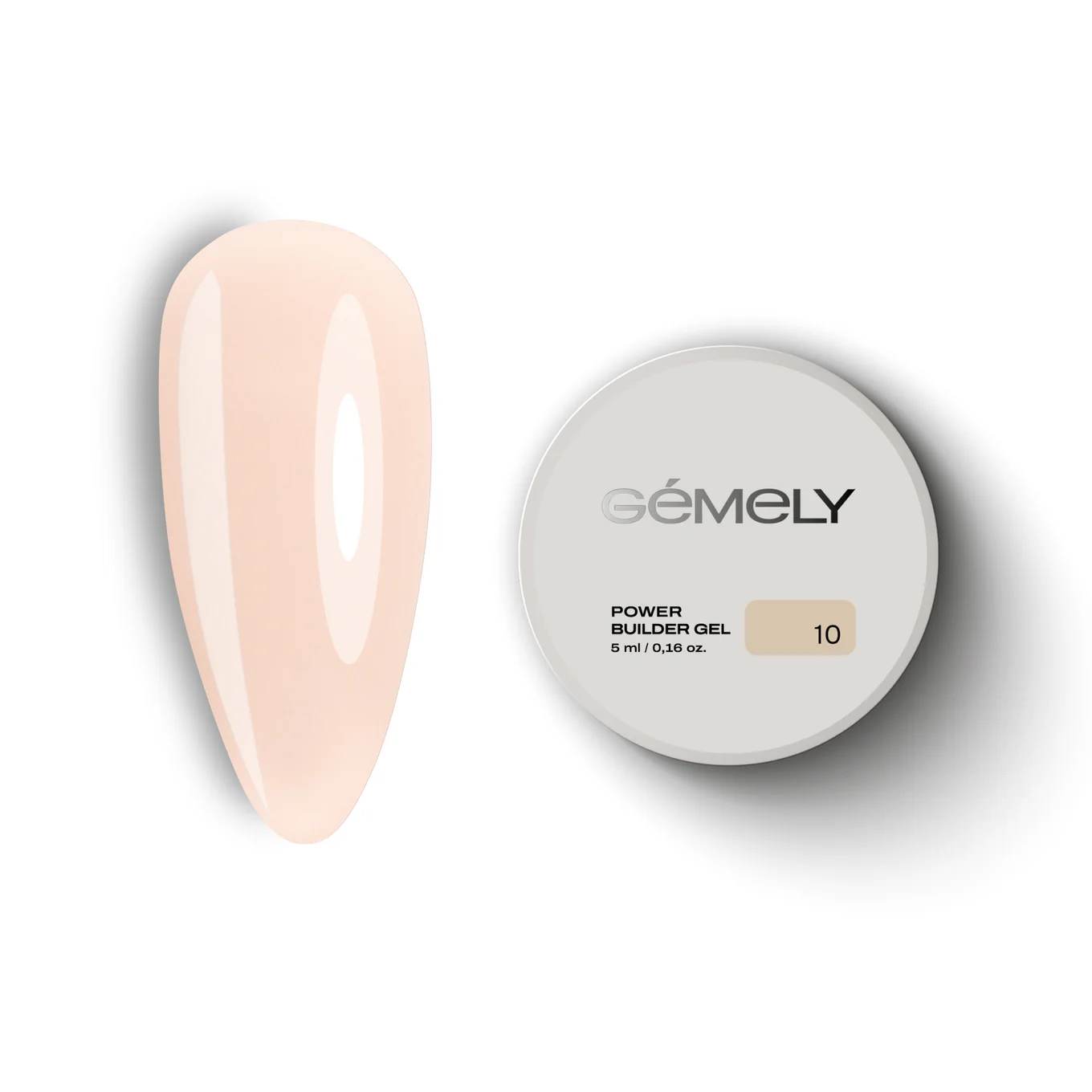 Гель GÉMELY ex GA&MA Power Builder Gel №010, 5 мл