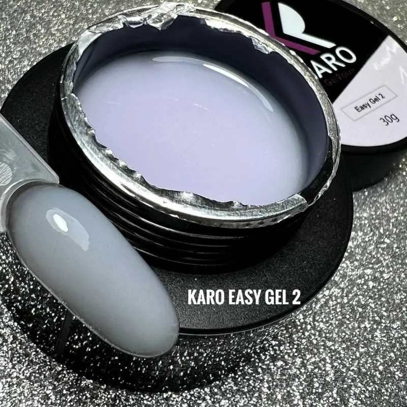 Гель Karo Easy Gel №2 молочний з бузковим відтінком, 30 г